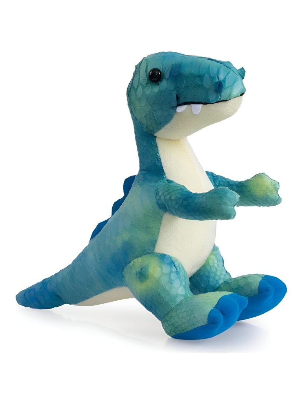 Plush T-Rex Dinosaur Toy with Soft Realistic Textured Scales Cute